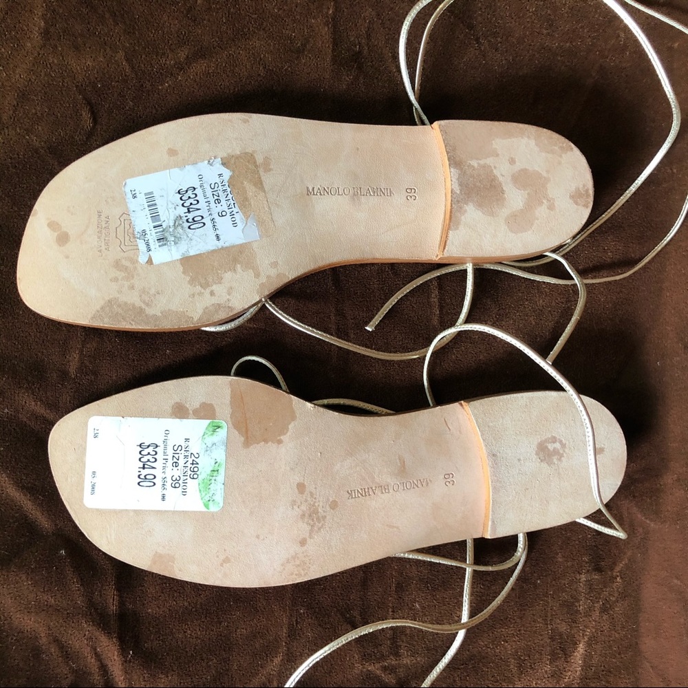 Manolo Blahnik Sandals NWT - Picture 4 of 9